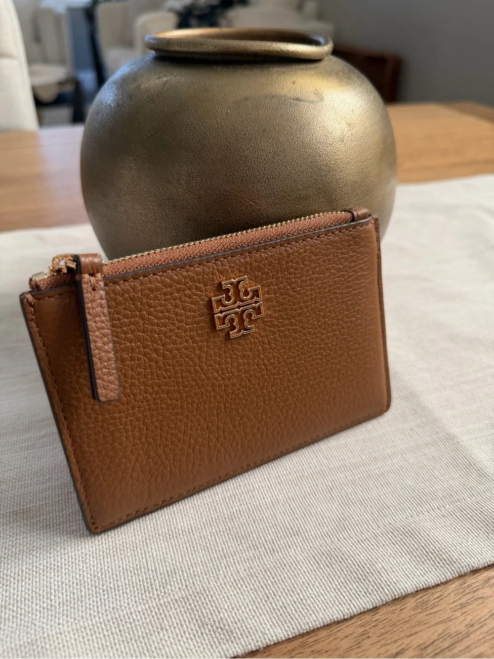 150+! New TORY BURCH BRITTEN ZIP CARD CASE